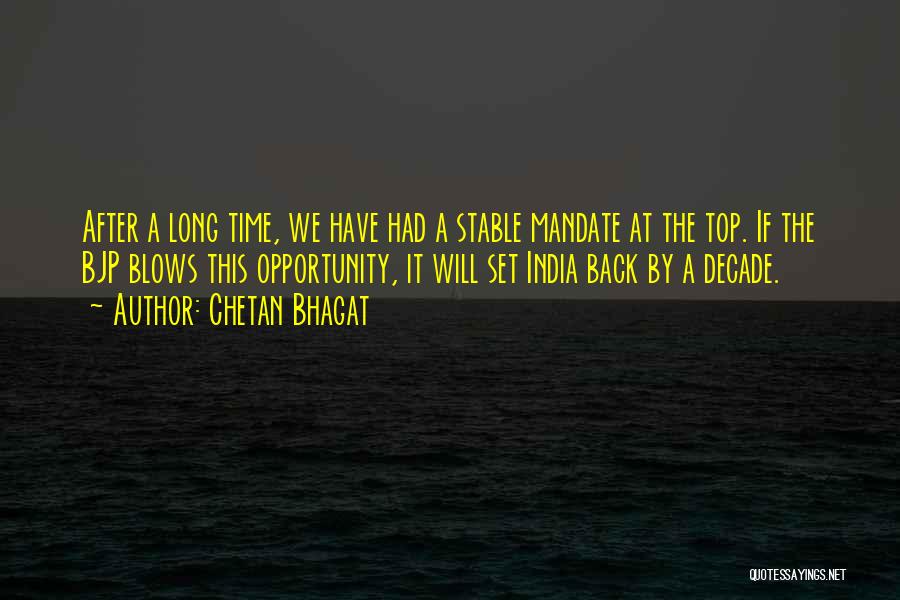 Back After Long Time Quotes By Chetan Bhagat