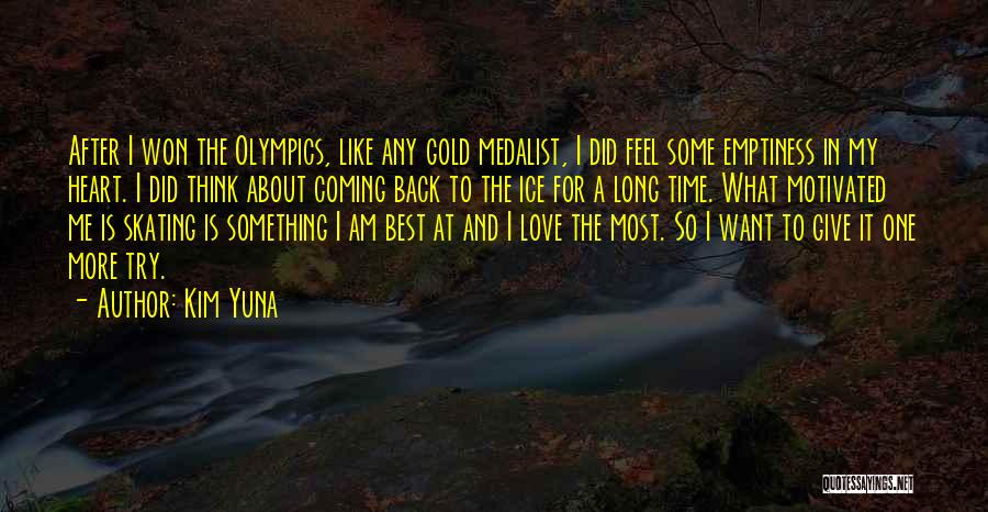 Back After Long Time Quotes By Kim Yuna