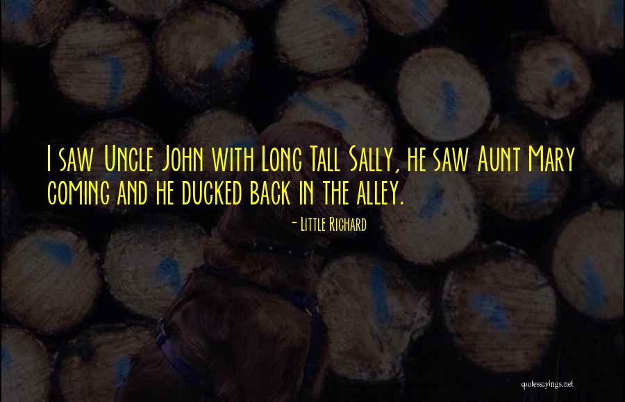 Back Alley Quotes By Little Richard Back Alley Quotes By Little Richard