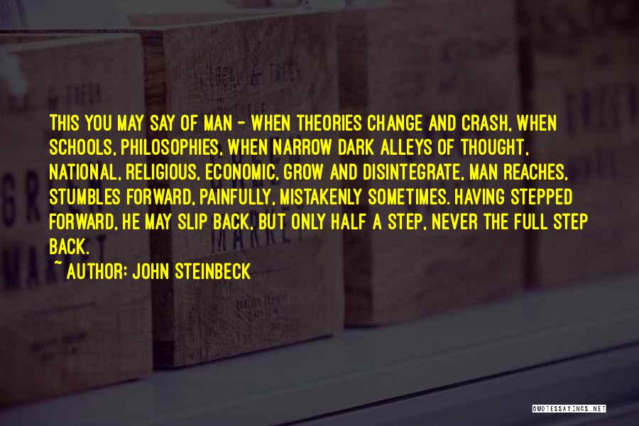 Back Alleys Quotes By John Steinbeck