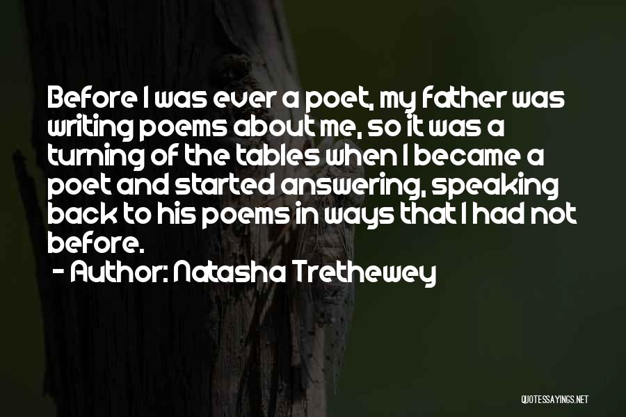 Back Answering Quotes By Natasha Trethewey