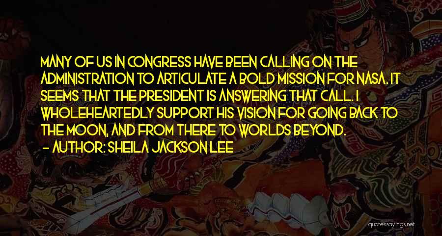 Back Answering Quotes By Sheila Jackson Lee