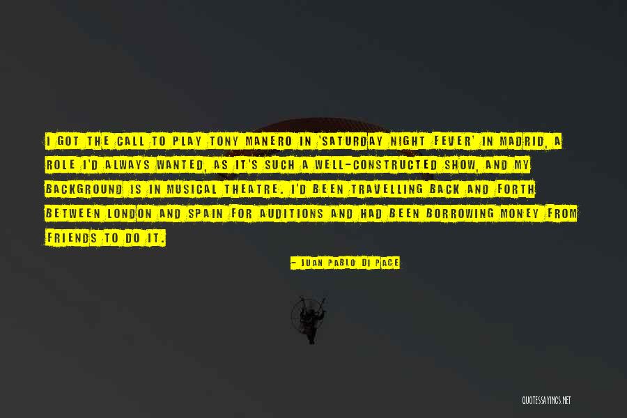 Back As Friends Quotes By Juan Pablo Di Pace Back As Friends Quotes By Juan Pablo Di Pace