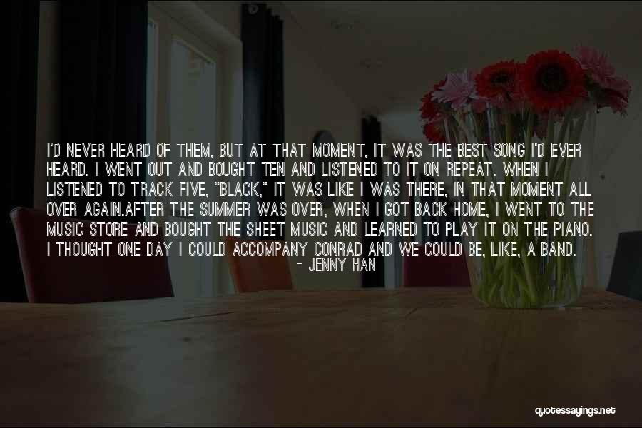 Back At Home Quotes By Jenny Han Back At Home Quotes By Jenny Han