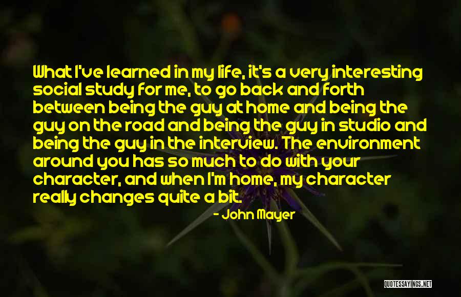 Back At Home Quotes By John Mayer Back At Home Quotes By John Mayer