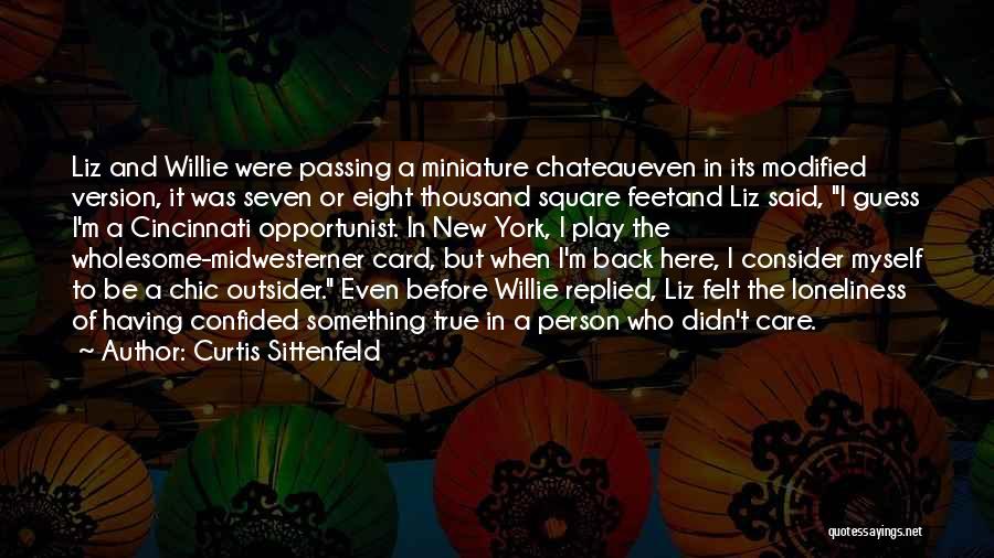 Back At Square One Quotes By Curtis Sittenfeld