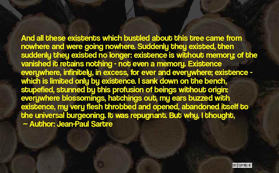 Back Bench Quotes By Jean-Paul Sartre