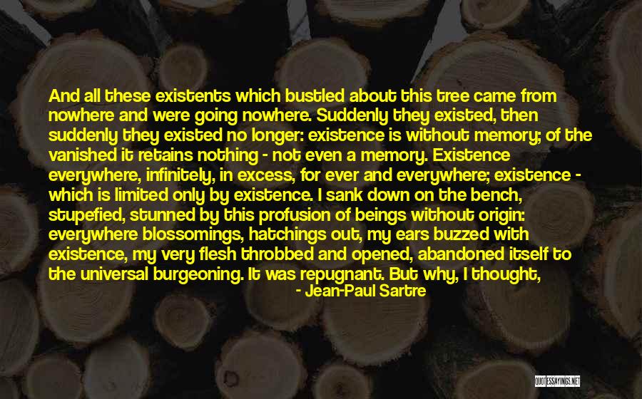 Back Bench Quotes By Jean-Paul Sartre