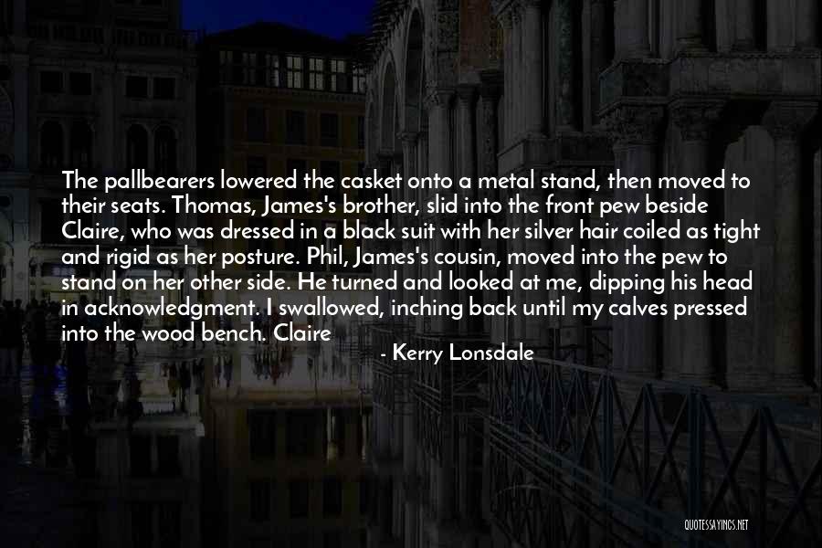 Back Bench Quotes By Kerry Lonsdale