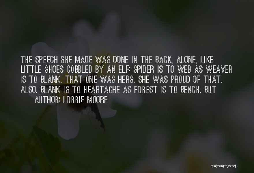 Back Bench Quotes By Lorrie Moore