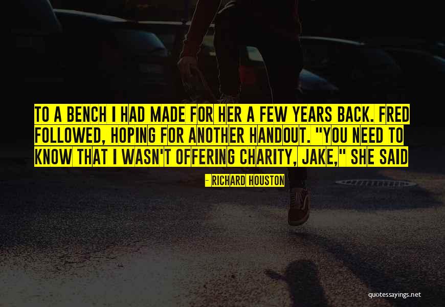 Back Bench Quotes By Richard Houston Back Bench Quotes By Richard Houston