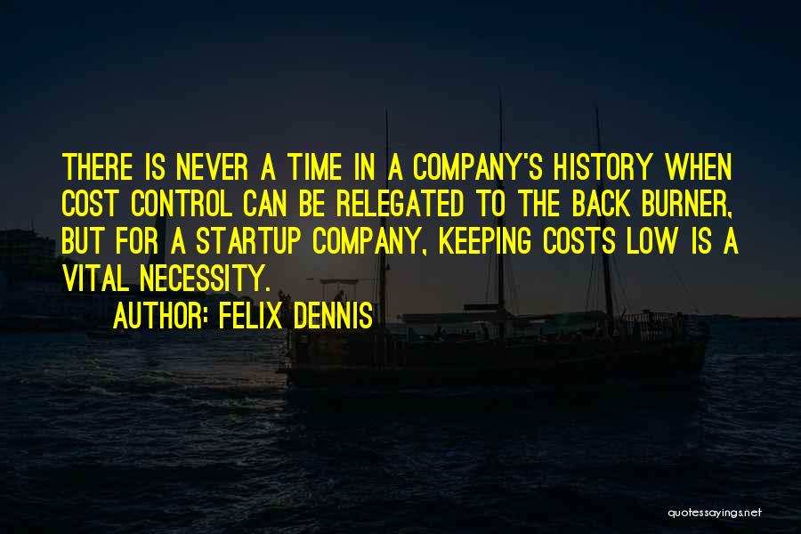 Back Burner Quotes By Felix Dennis