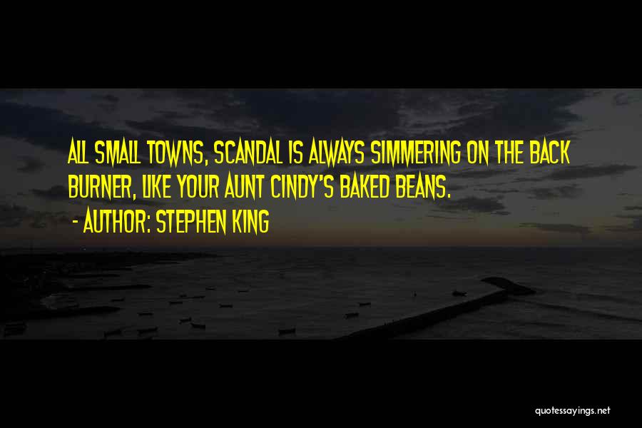 Back Burner Quotes By Stephen King