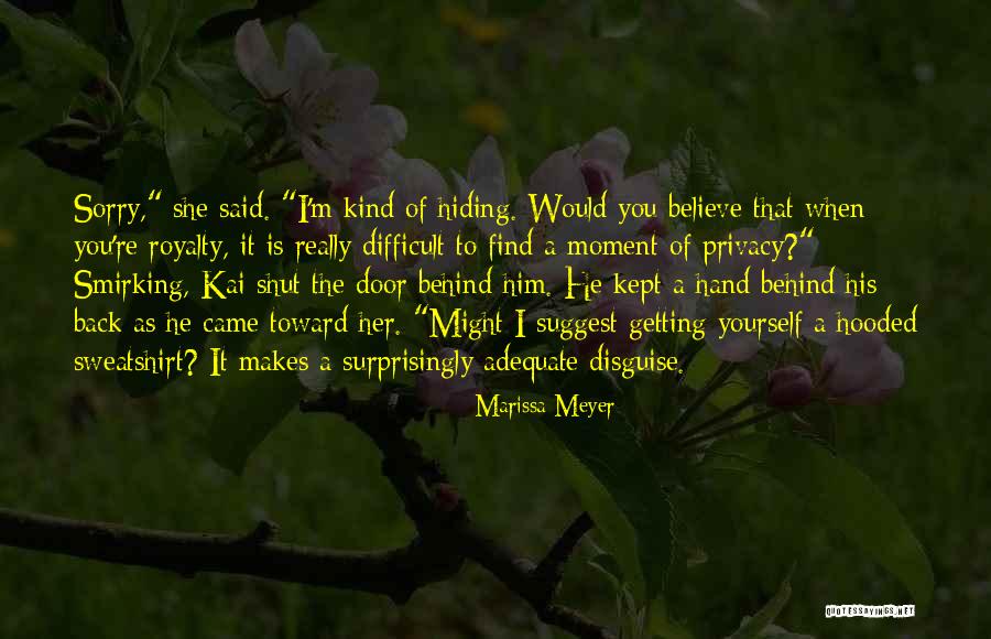 Back Door Quotes By Marissa Meyer Back Door Quotes By Marissa Meyer