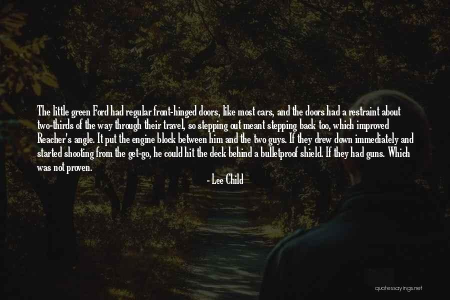 Back Doors Quotes By Lee Child