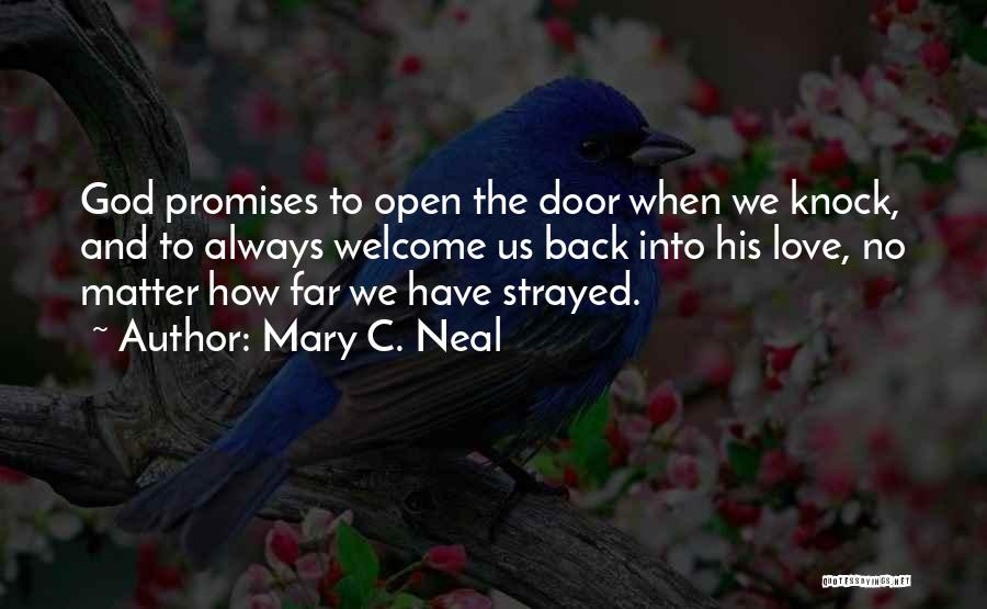 Back Doors Quotes By Mary C. Neal