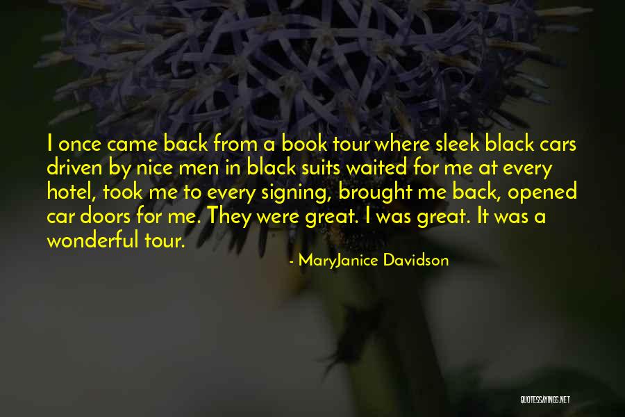 Back Doors Quotes By MaryJanice Davidson