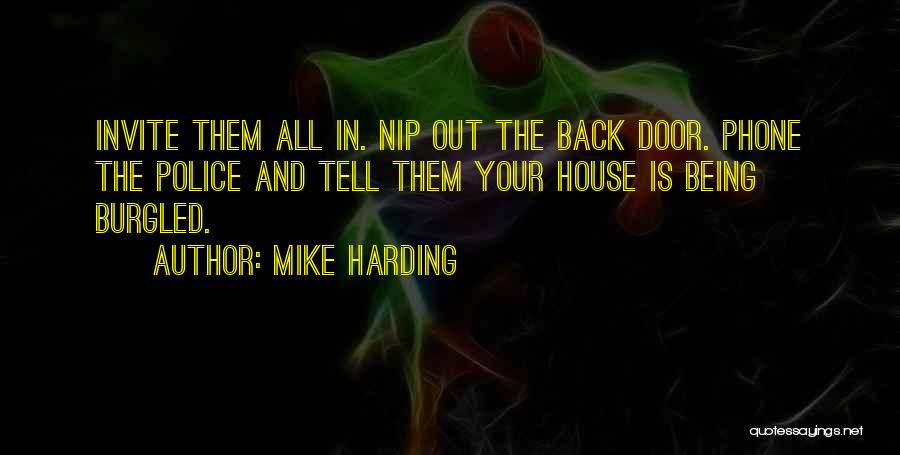 Back Doors Quotes By Mike Harding