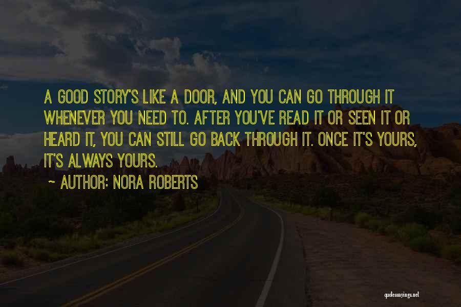 Back Doors Quotes By Nora Roberts