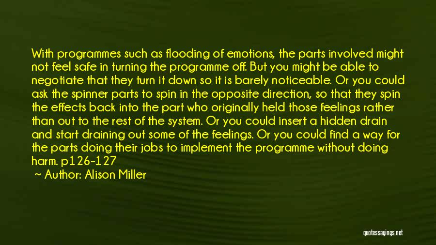 Back Down Quotes By Alison Miller