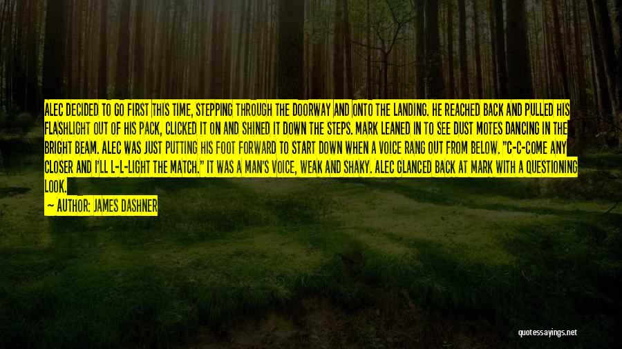 Back Down Quotes By James Dashner