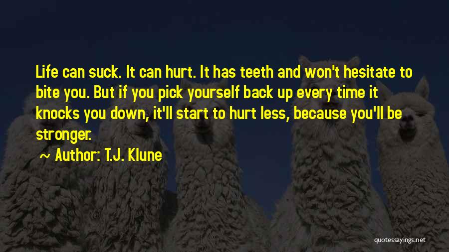 Back Down Quotes By T.J. Klune