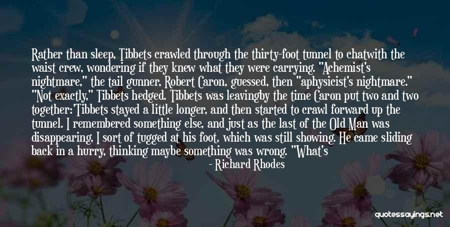 Back Foot Quotes By Richard Rhodes