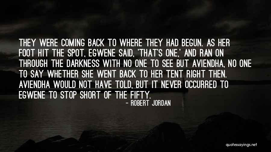 Back Foot Quotes By Robert Jordan