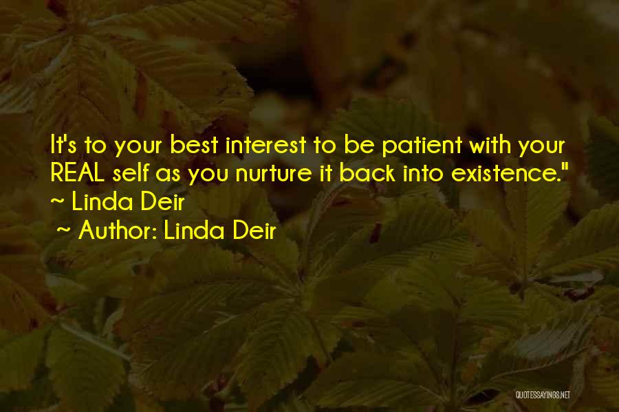 Back Friends Quotes By Linda Deir