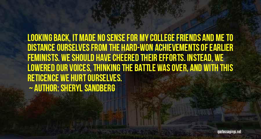 Back Friends Quotes By Sheryl Sandberg