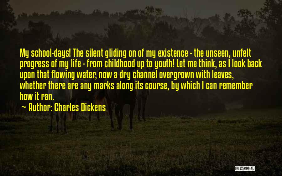 Back From School Quotes By Charles Dickens