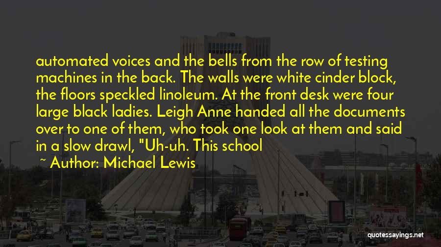 Back From School Quotes By Michael Lewis