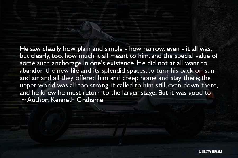 Back Home Quotes By Kenneth Grahame
