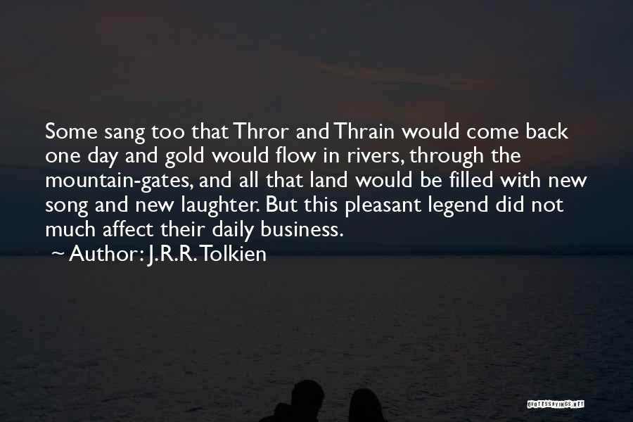 Back In Business Quotes By J.R.R. Tolkien