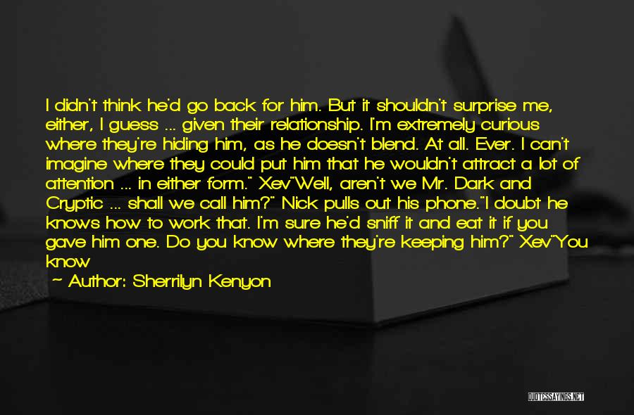 Back In Form Quotes By Sherrilyn Kenyon