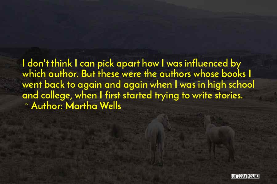 Back In School Quotes By Martha Wells