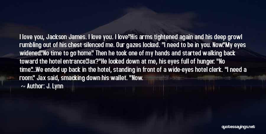 Back In Time Love Quotes By J. Lynn