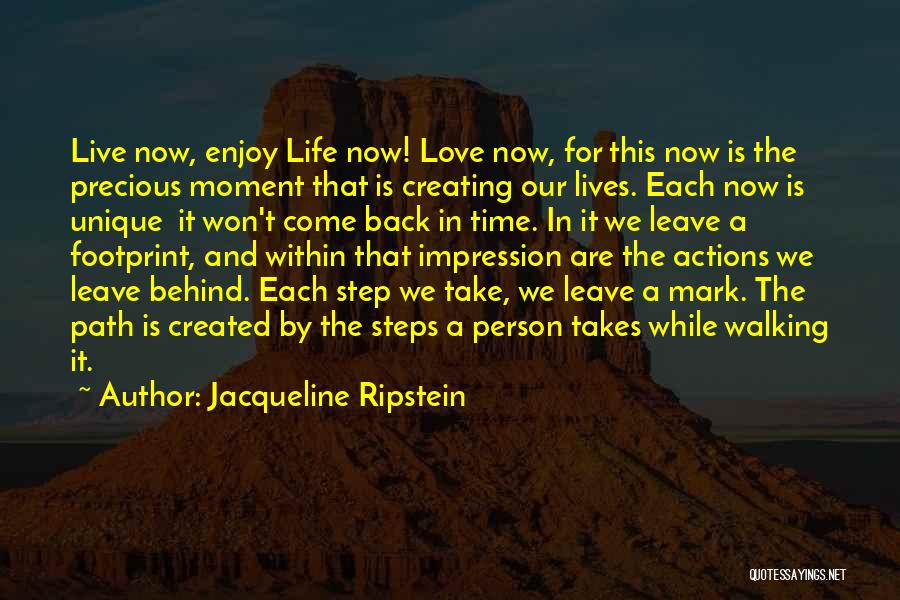 Back In Time Love Quotes By Jacqueline Ripstein