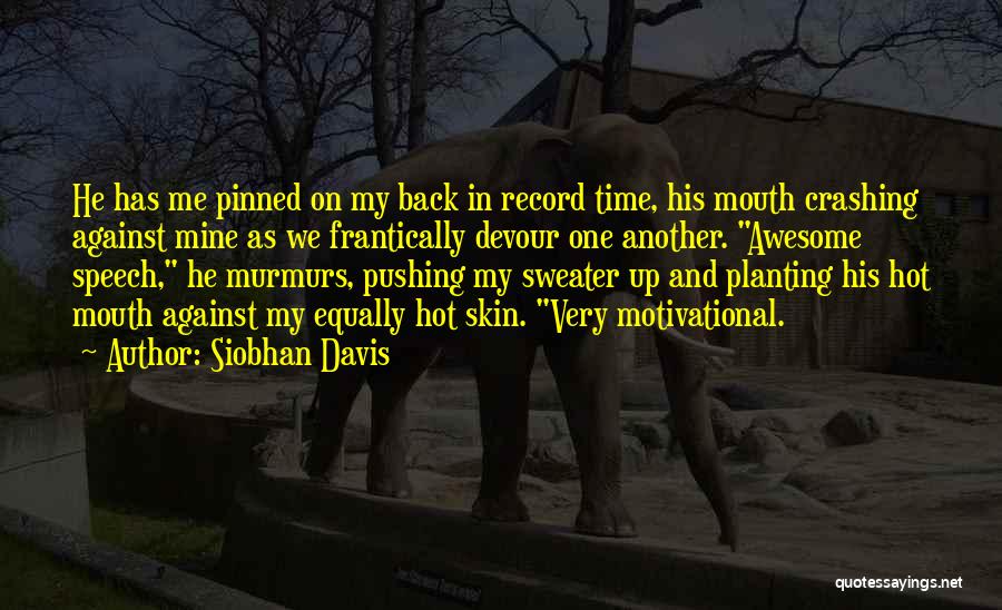 Back In Time Love Quotes By Siobhan Davis