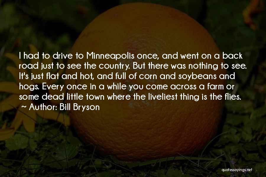 Back In Town Quotes By Bill Bryson