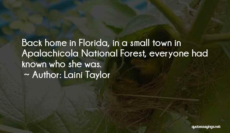 Back In Town Quotes By Laini Taylor