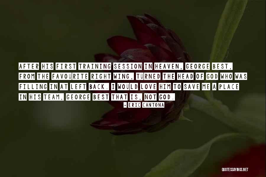 Back In Training Quotes By Eric Cantona Back In Training Quotes By Eric Cantona