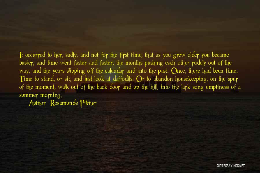Back It Up Quotes By Rosamunde Pilcher
