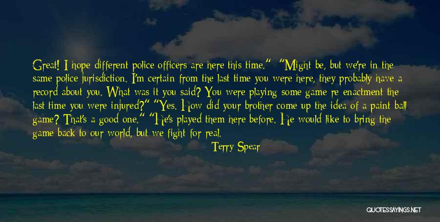 Back It Up Quotes By Terry Spear