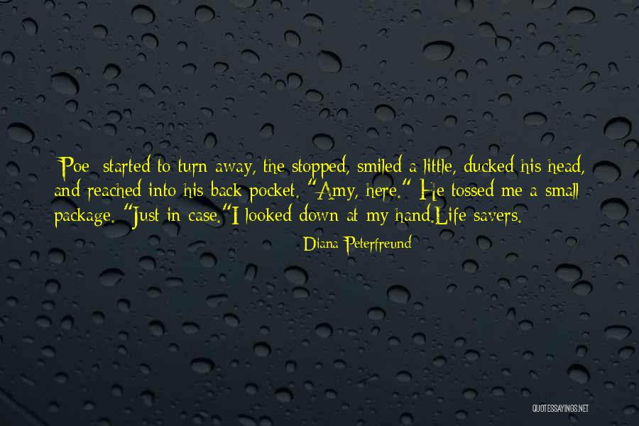 Back Just Started Quotes By Diana Peterfreund Back Just Started Quotes By Diana Peterfreund