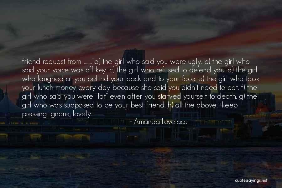 Back Off Girl Quotes By Amanda Lovelace