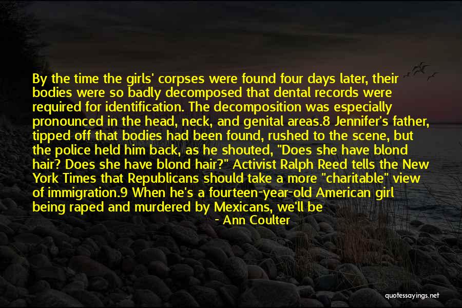 Back Off Girl Quotes By Ann Coulter