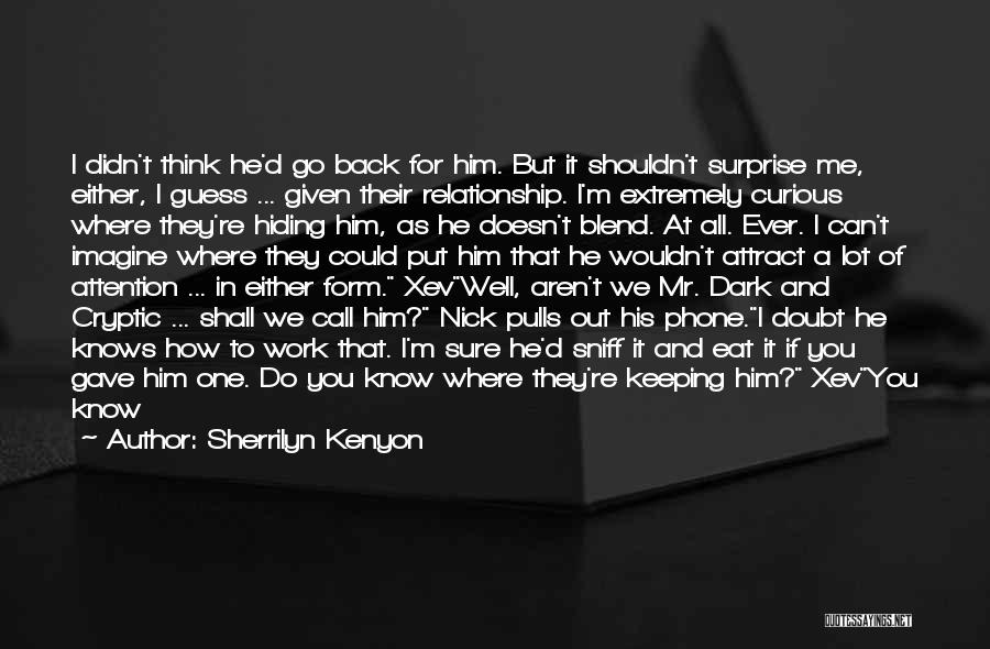 Back Off Him Quotes By Sherrilyn Kenyon