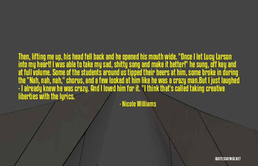 Back Off Me Quotes By Nicole Williams