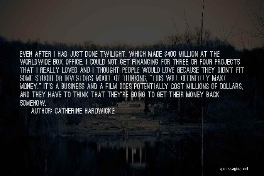 Back Office Quotes By Catherine Hardwicke